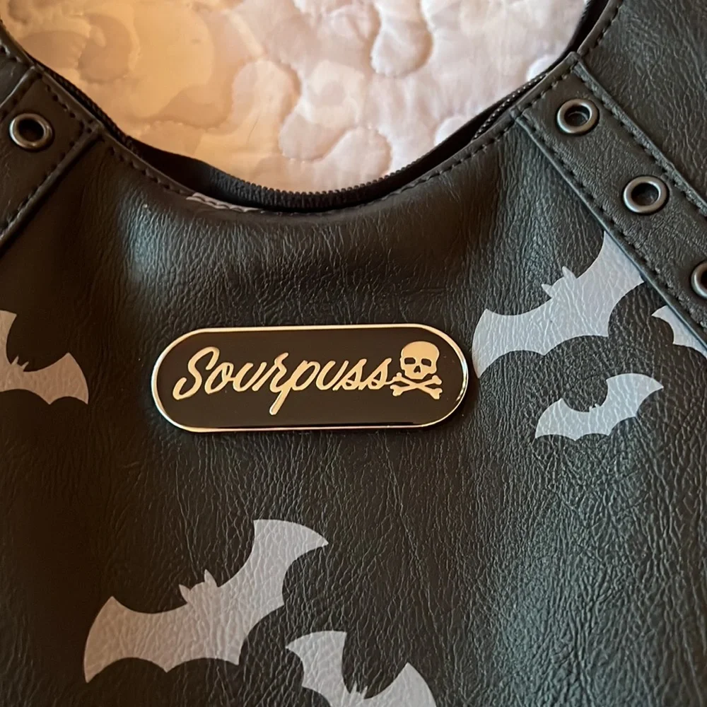 Like New Bat Attack Sourpuss purse - Picture 2 of 7